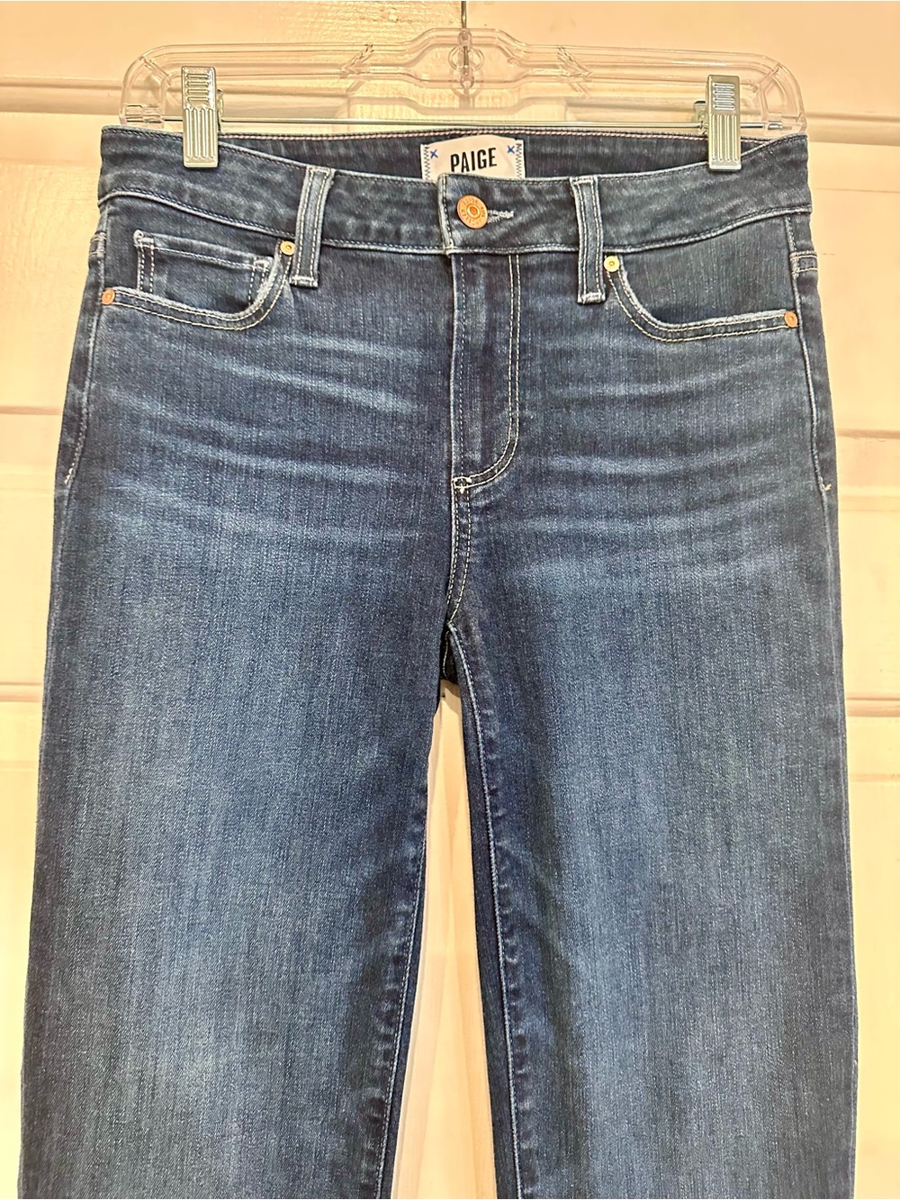 PAIGE High Rise Laurel Canyon Bootcut Jeans – Size 27 - Picture 2 of 6